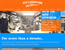 Tablet Screenshot of airgunfarm.co.uk